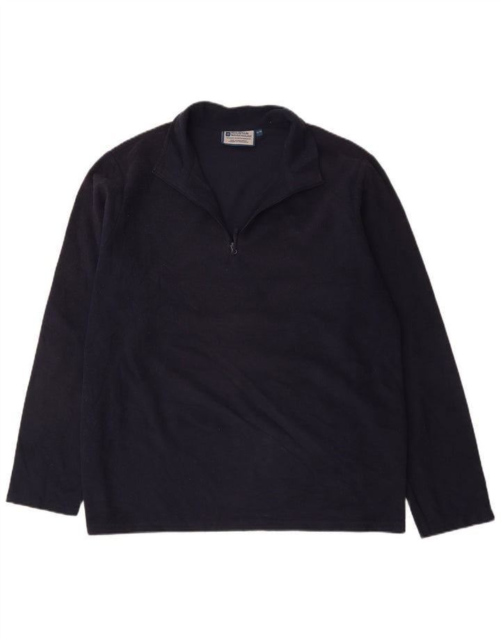 Męski sweter polarowy Mountain Warehouse z zamkiem błyskawicznym XL, granatowy, poliester