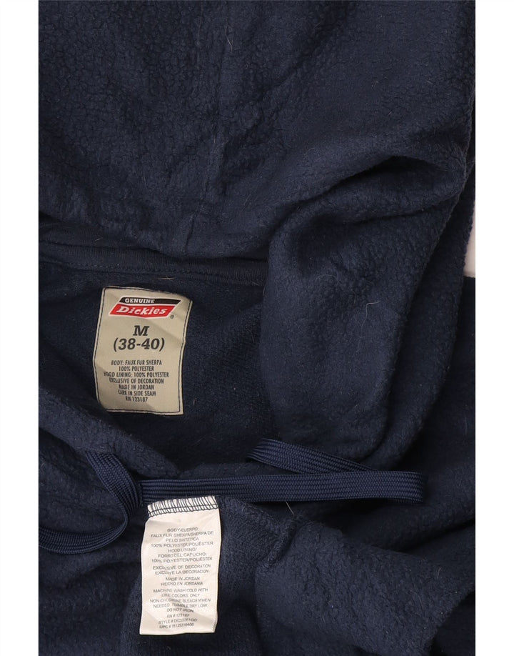 Męski sweter polarowy z kapturem Dickies UK 38/40, średni granatowy poliester