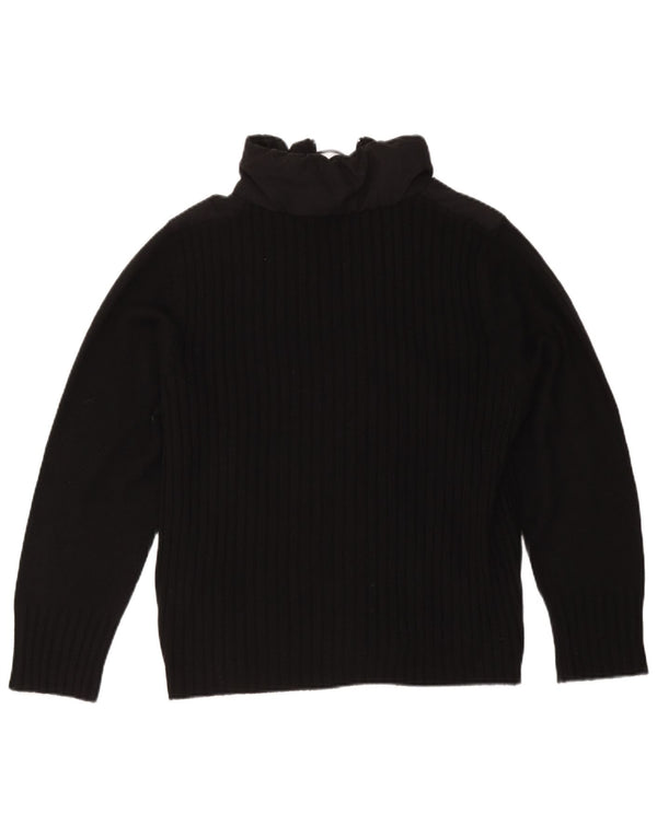Sweter damski Marina Rinaldi UK 16, duży, wełniany w czarne paski