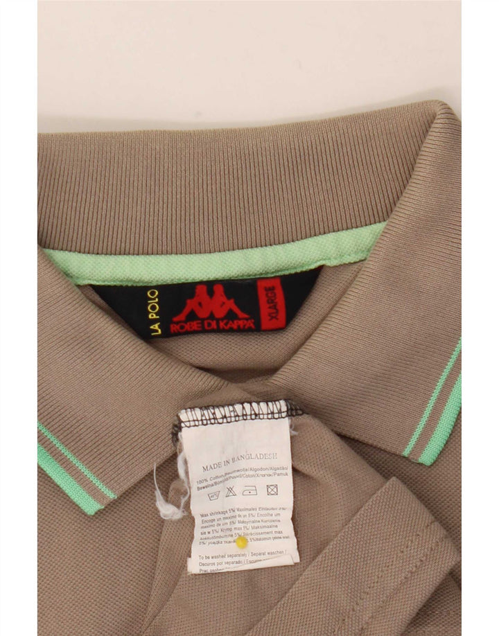 Męska koszulka polo Kappa XL, szara