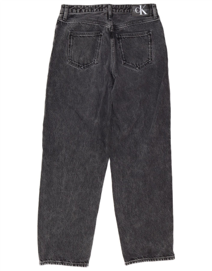 Damskie proste dżinsy Calvin Klein W29 L31 szare