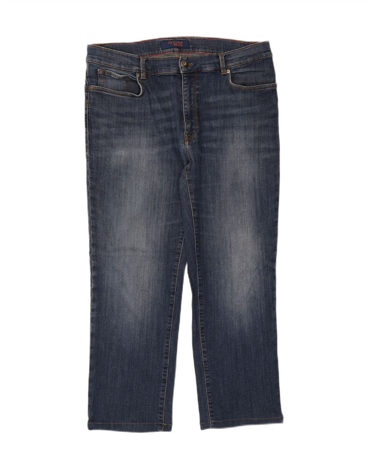 TRUSSARDI Mens Cropped Jeans W40 L26 Blue Vintage Trussardi and Second-Hand Trussardi from Messina Hembry 