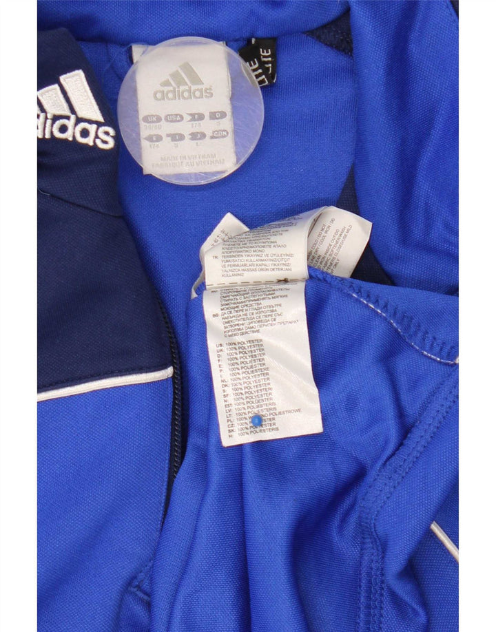 Adidas Męskie Climalite Pullover Dres Top UK 38/40 Średni Niebieski