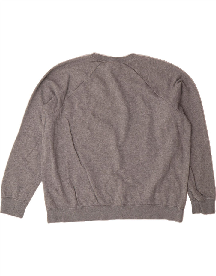NIKE Womens Oversized Graphic Sweatshirt Jumper UK 18 XL Grey Cotton Vintage Nike and Second-Hand Nike from Messina Hembry 