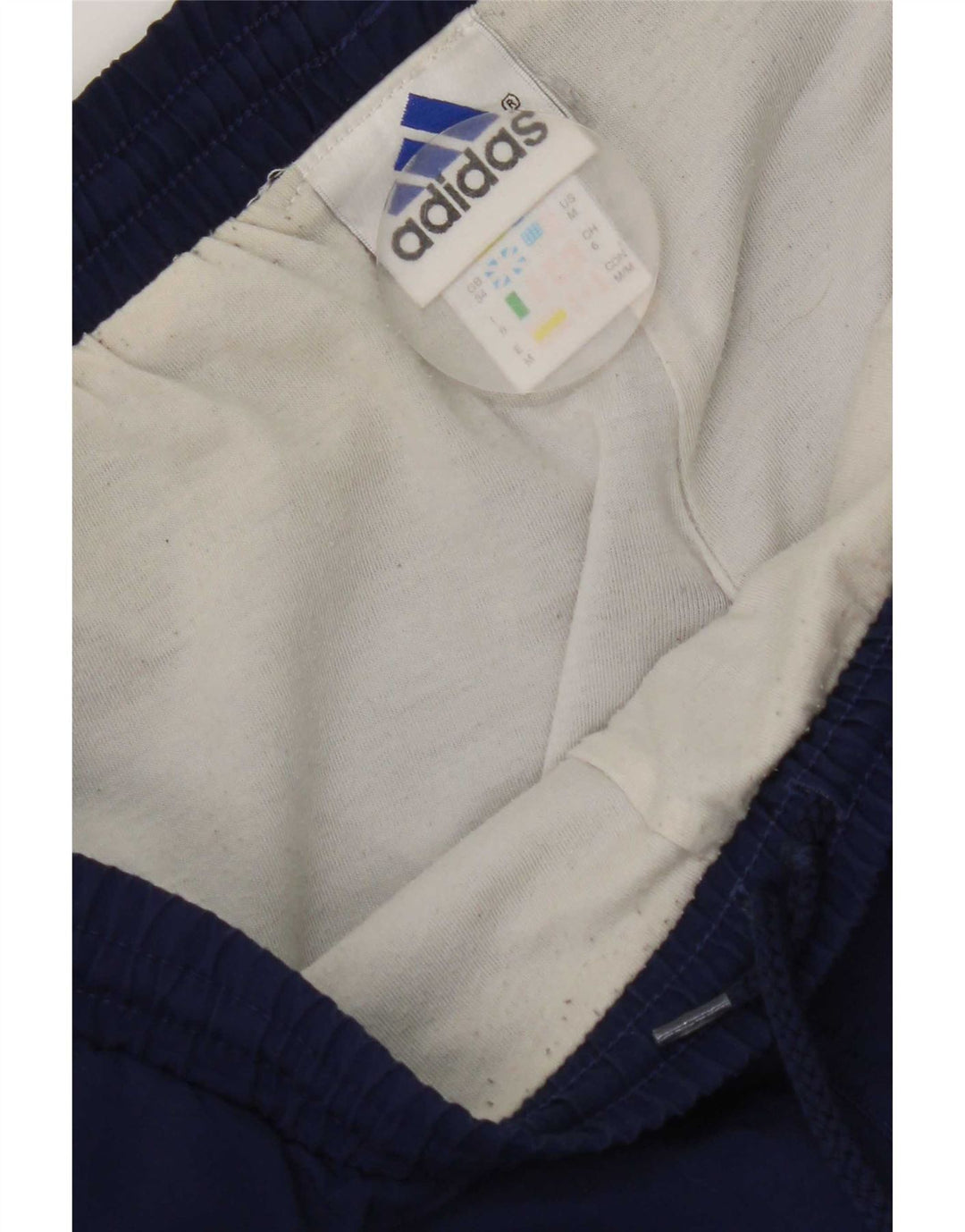 Męskie spodnie dresowe Adidas XL granatowe, poliestrowe