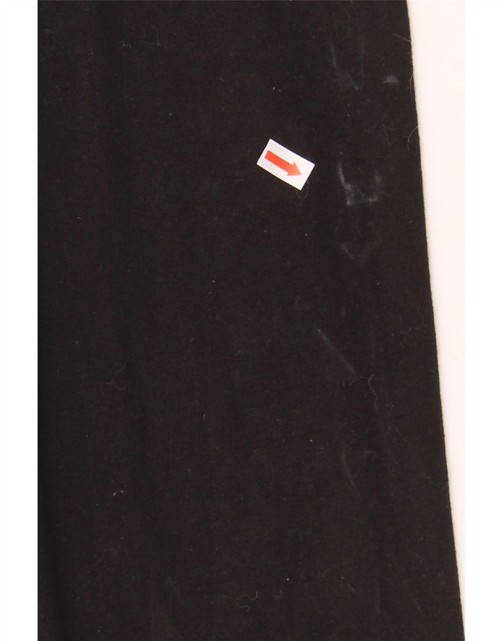 ELLESSE Womens Graphic Leggings UK 10 Small  Black Cotton Vintage Ellesse and Second-Hand Ellesse from Messina Hembry 