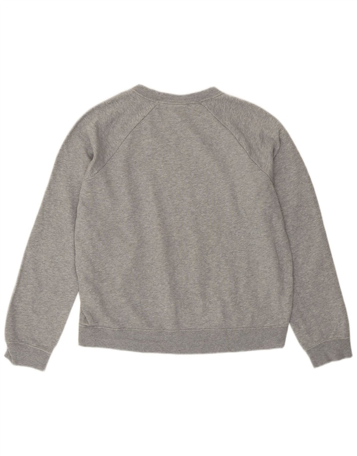 Damska bluza dresowa Nike o luźnym kroju, UK 12, średnia szara bawełna