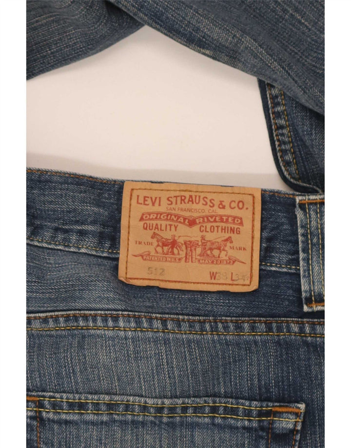 Męskie jeansy Levi's 512 Bootcut W38 L29 Niebieskie