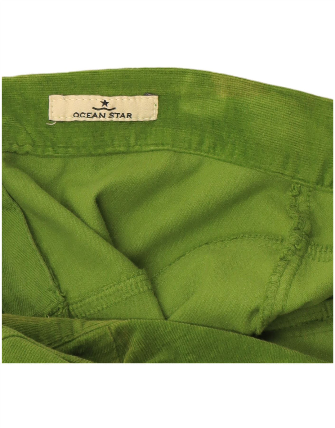 Damska spódnica sztruksowa Ocean Star Maxi IT 42 Medium W28 Zielona bawełna