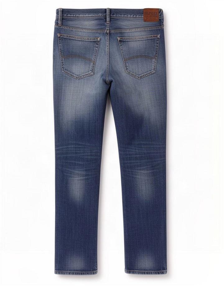 Męskie jeansy slim fit Tommy Hilfiger W38 L30 Niebieskie
