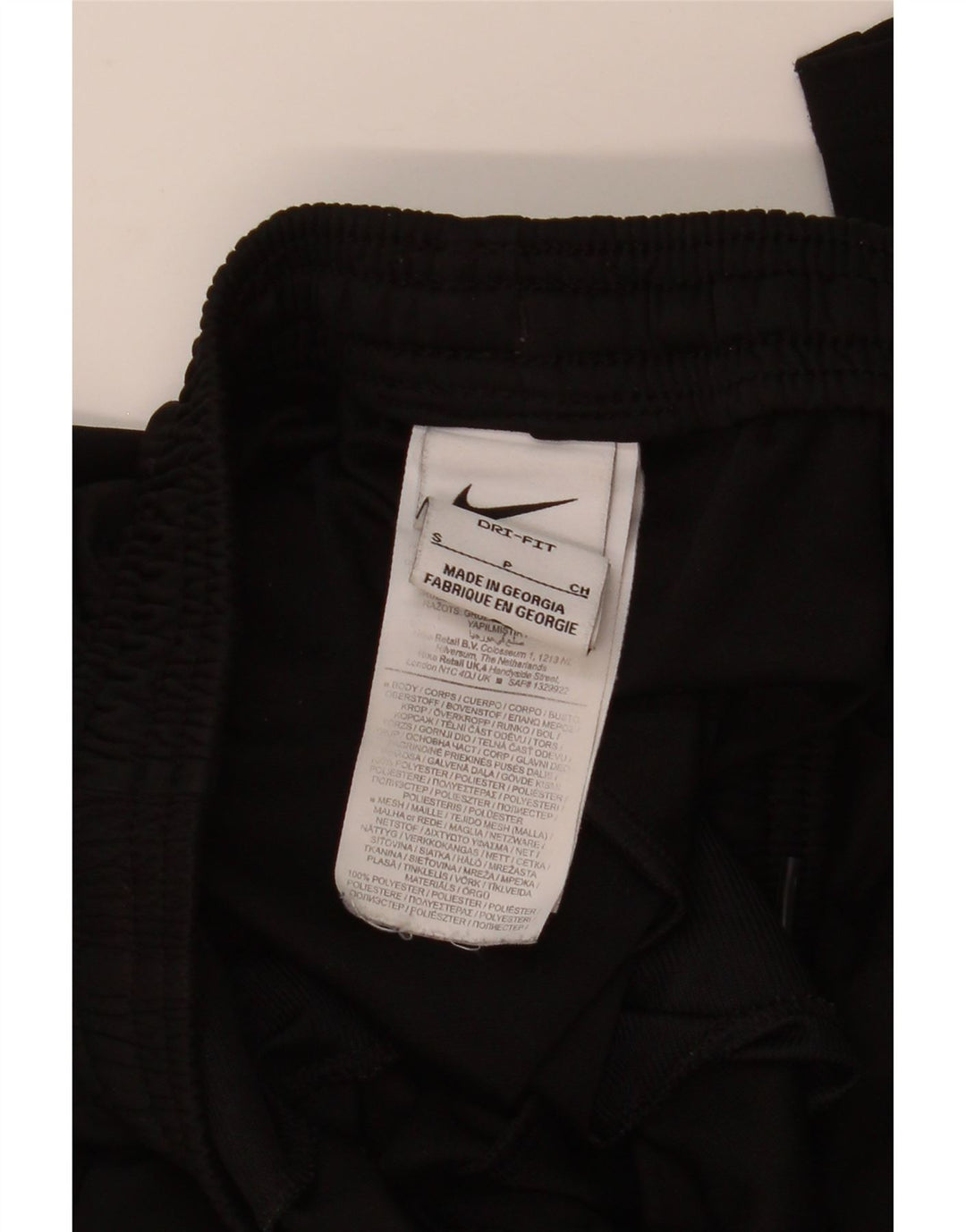 Męskie spodnie dresowe Nike Dri Fit, małe, czarne, poliestrowe