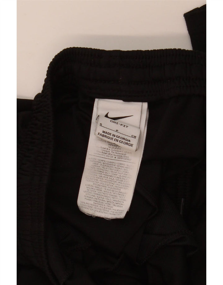 Męskie spodnie dresowe Nike Dri Fit, małe, czarne, poliestrowe