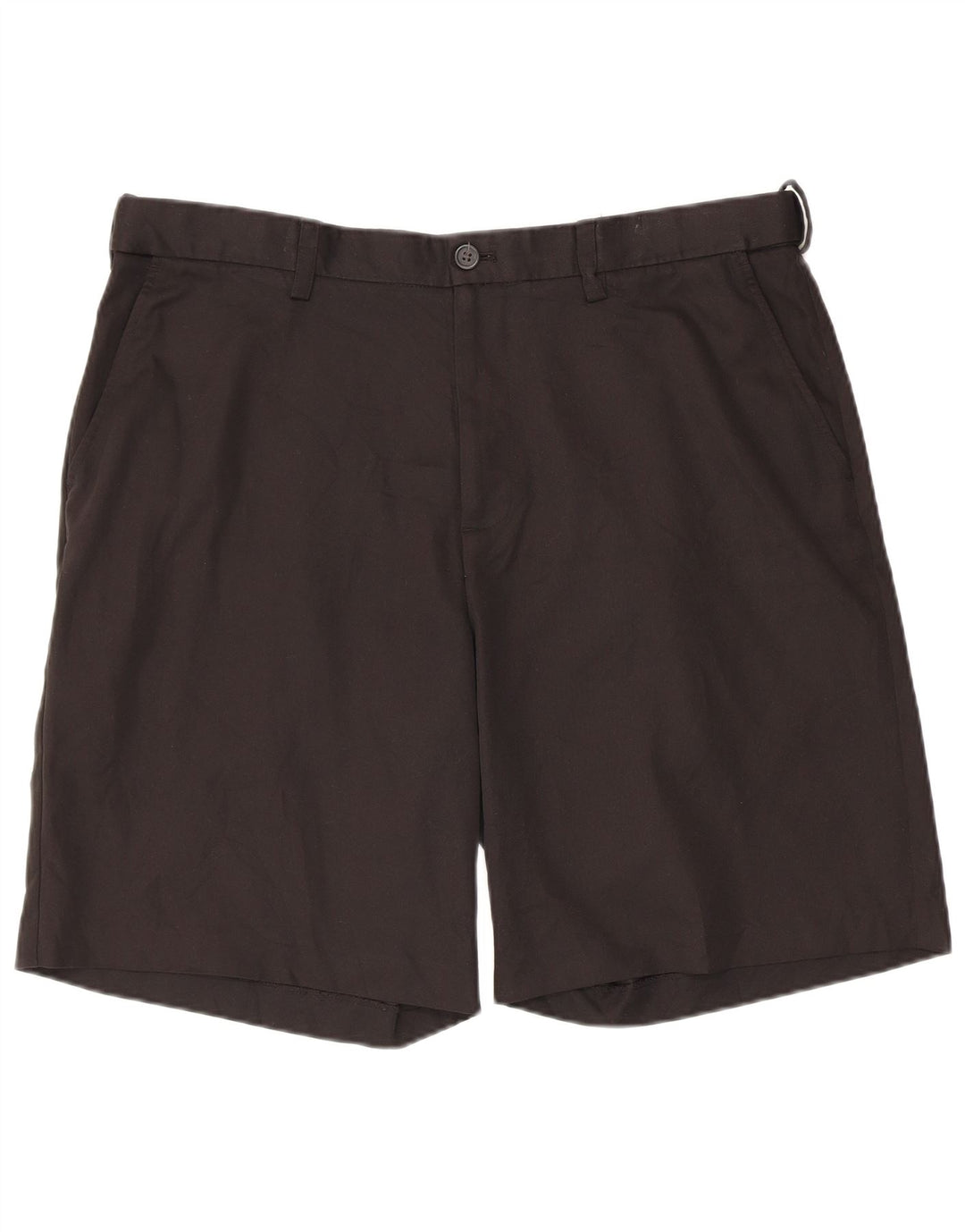 Męskie spodenki chino Izod W38 XL, czarny poliester