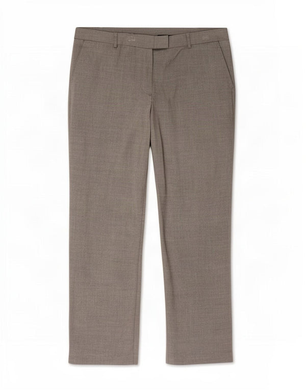 Marks & Spencer Damskie proste spodnie garniturowe UK 16 duże W36 L29 szare