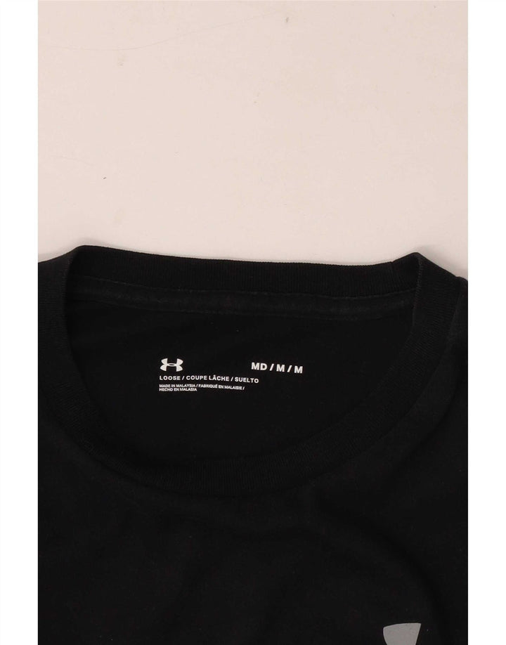 Męska koszulka z grafiką Under Armour Top Medium Black Sports
