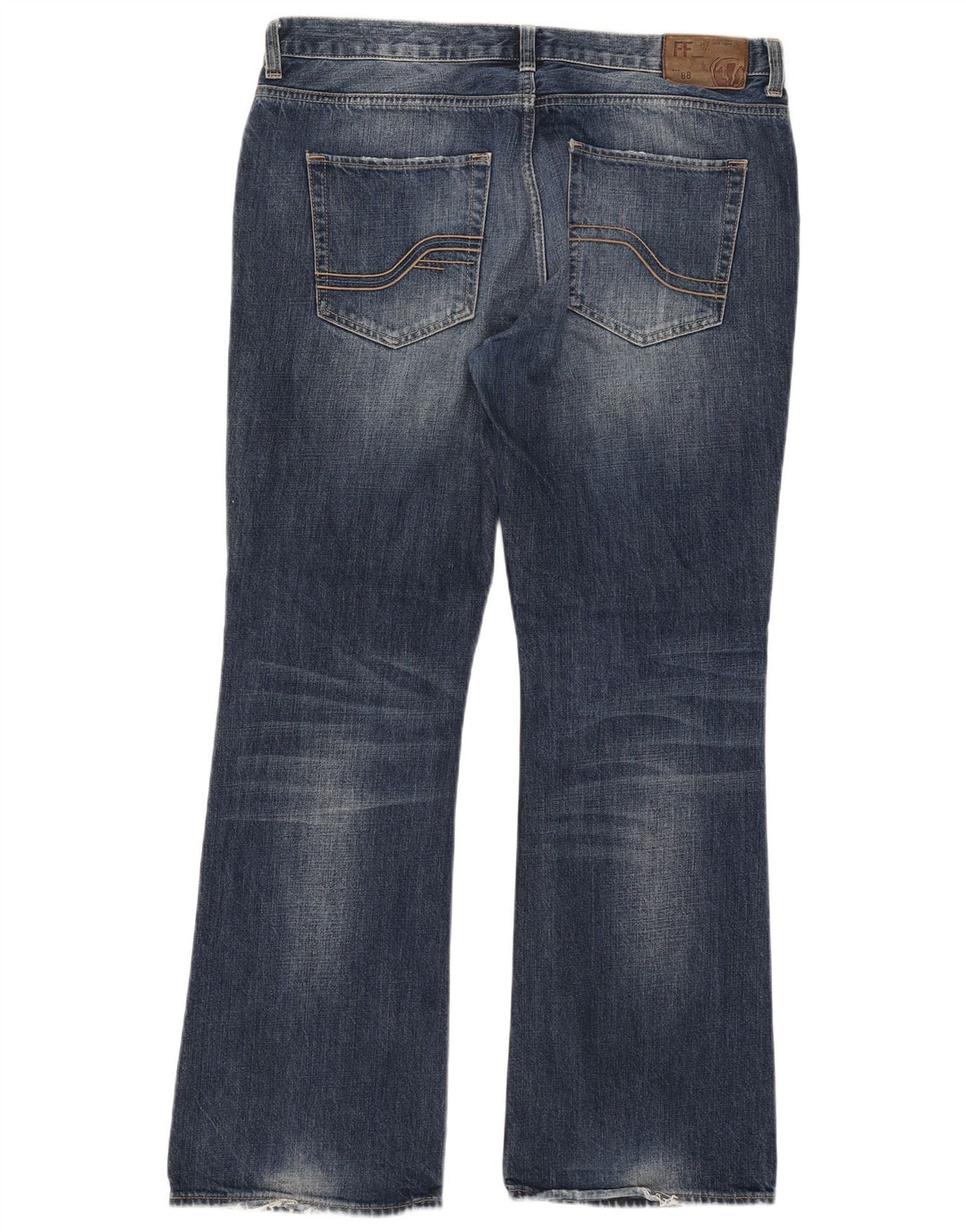 Męskie jeansy Bootcut Fat Face W36 L32 Granatowe, bawełniane