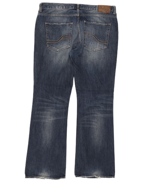 Męskie jeansy Bootcut Fat Face W36 L32 Granatowe, bawełniane
