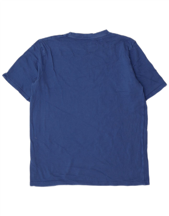 T-shirt męski Berghaus, duży, niebieski, bawełniany