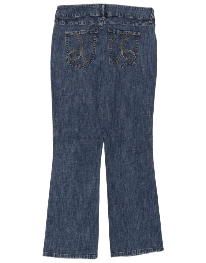 Damskie jeansy Lee Riders Mid Rise Bootcut US 12 Large W32 L28 Niebieskie