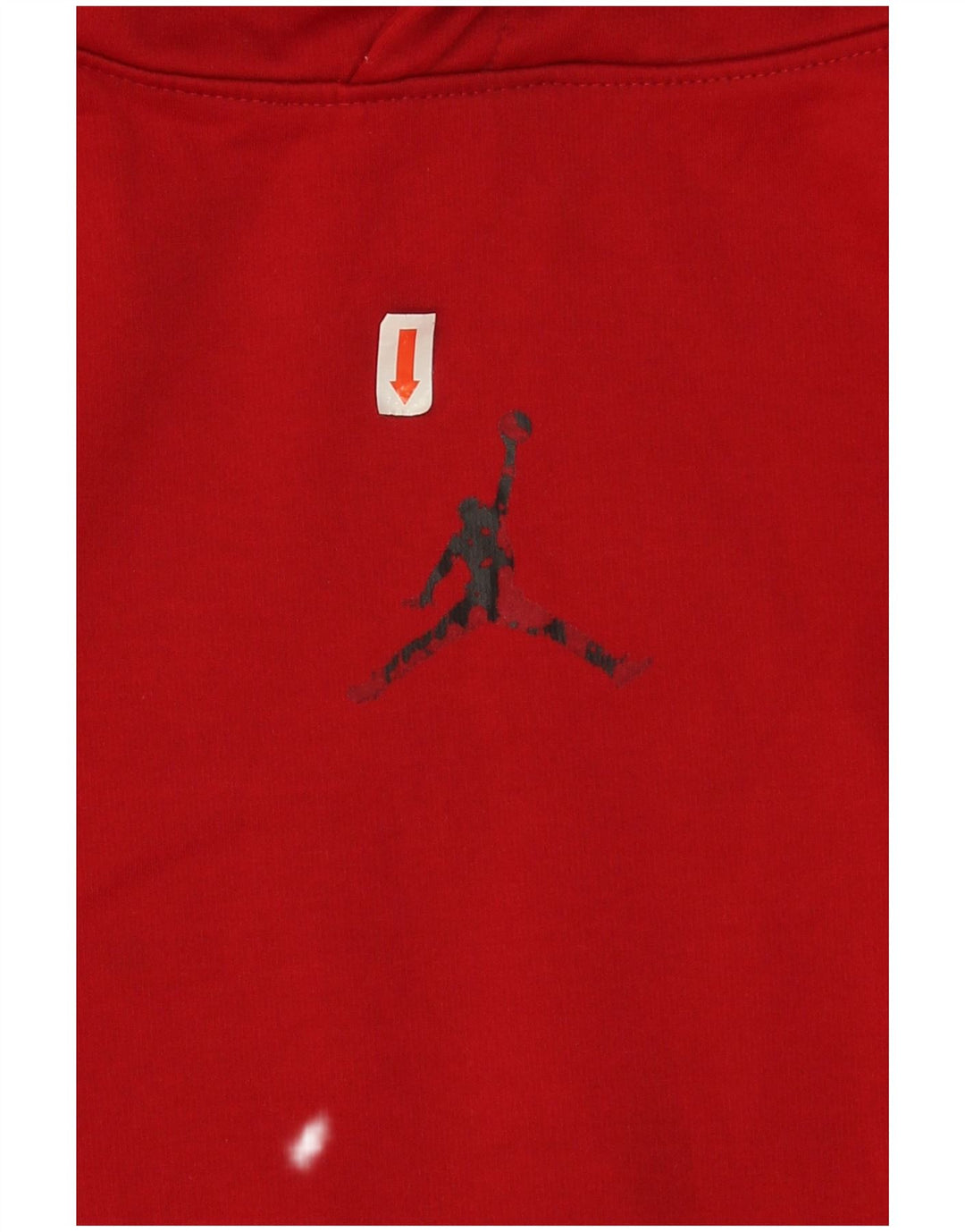 Chłopięcy sweter z kapturem Jordan 12-13 lat, duży, czerwony, poliester
