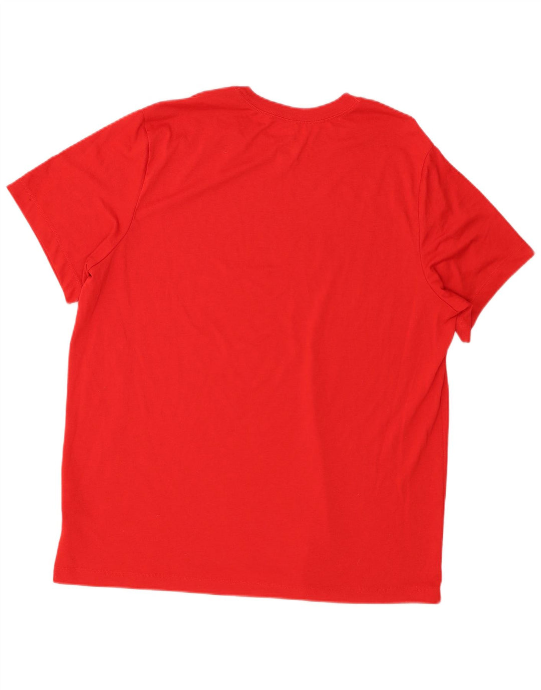 Męski T-shirt z grafiką Nike Dri Fit, XL, czerwony, poliester