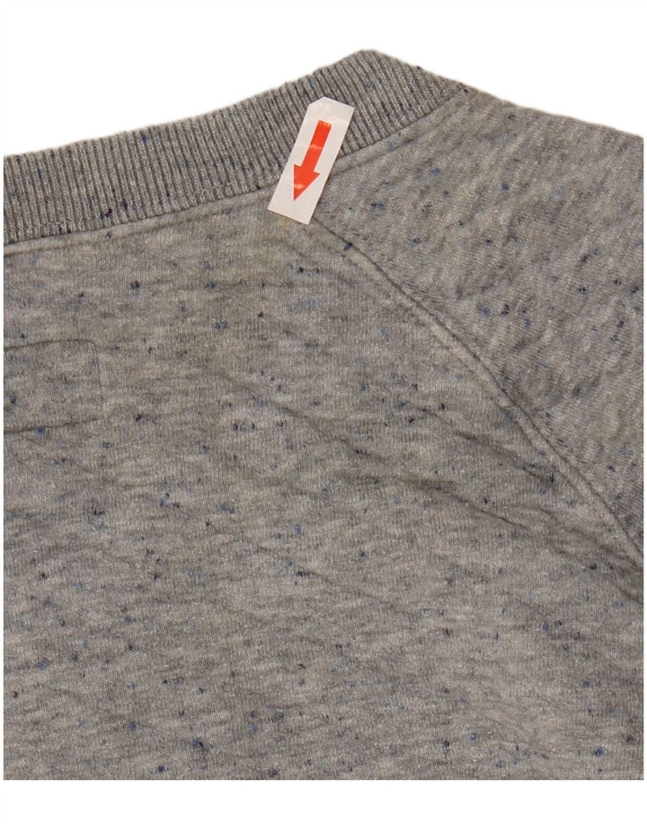 Damska bluza oversize Jack Wills UK 8, mała, szara bawełna