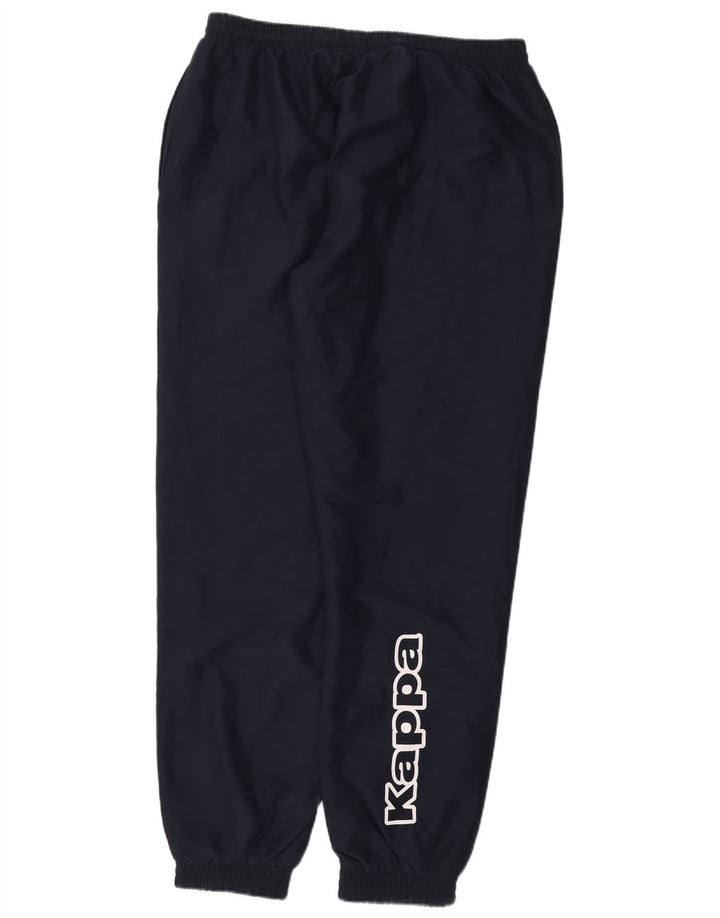 Męskie spodnie dresowe Kappa Graphic Joggers 2XL Granatowy poliester