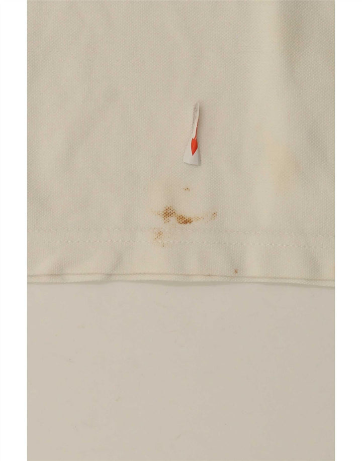 Męska koszulka polo Levi's, duża, biała, bawełniana