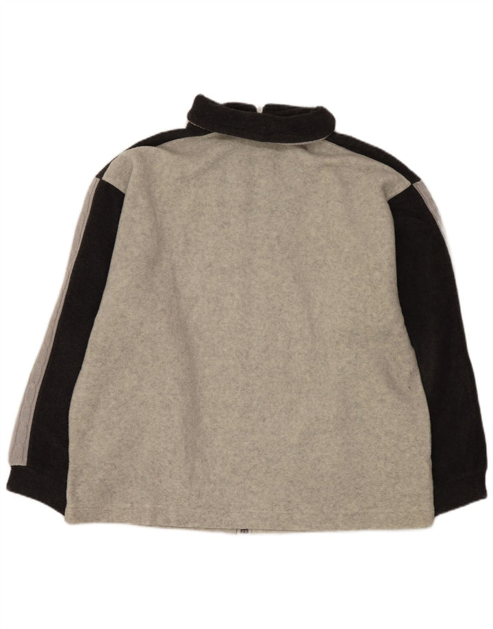 Męska dzianinowa kurtka polarowa Greenstone Park UK 44 2XL Szary blok kolorów