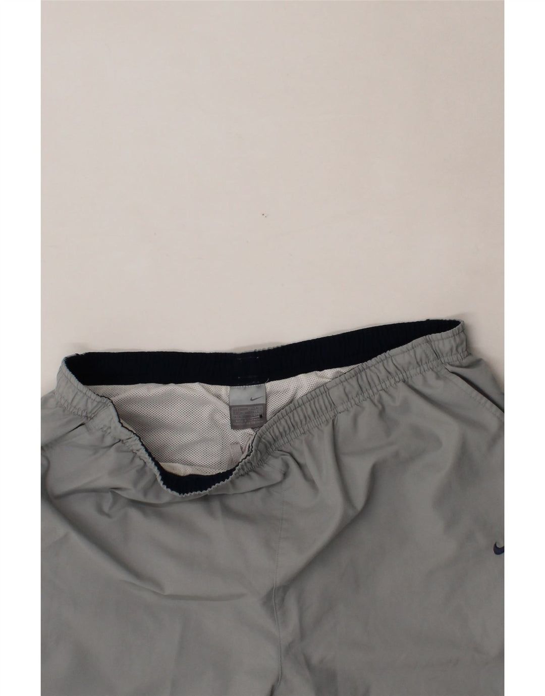 NIKE Womens Sport Shorts UK 14/16 Large  Grey Polyester Vintage Nike and Second-Hand Nike from Messina Hembry 