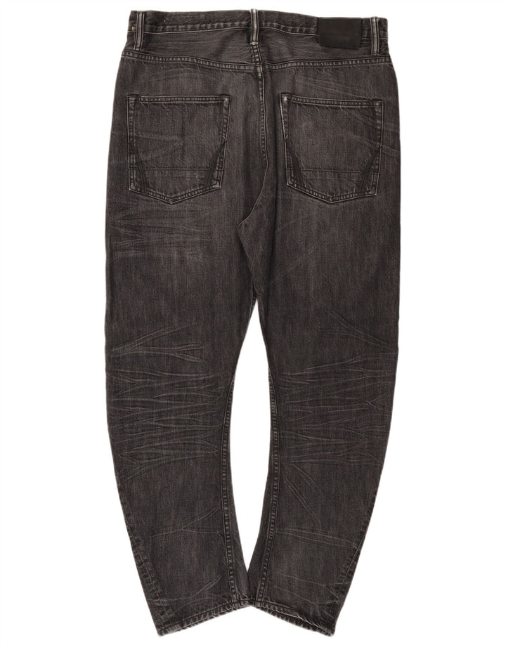Męskie jeansy All Saints W34 L27 Czarne bawełniane