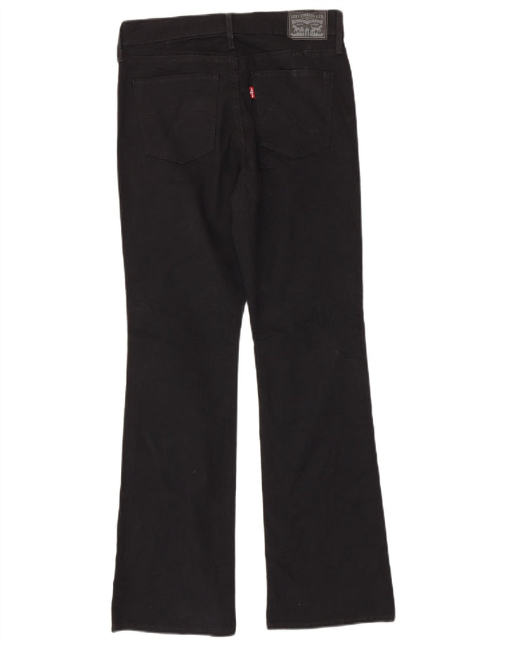 Damskie jeansy Levi's Bootcut W28 L30 Czarna bawełna