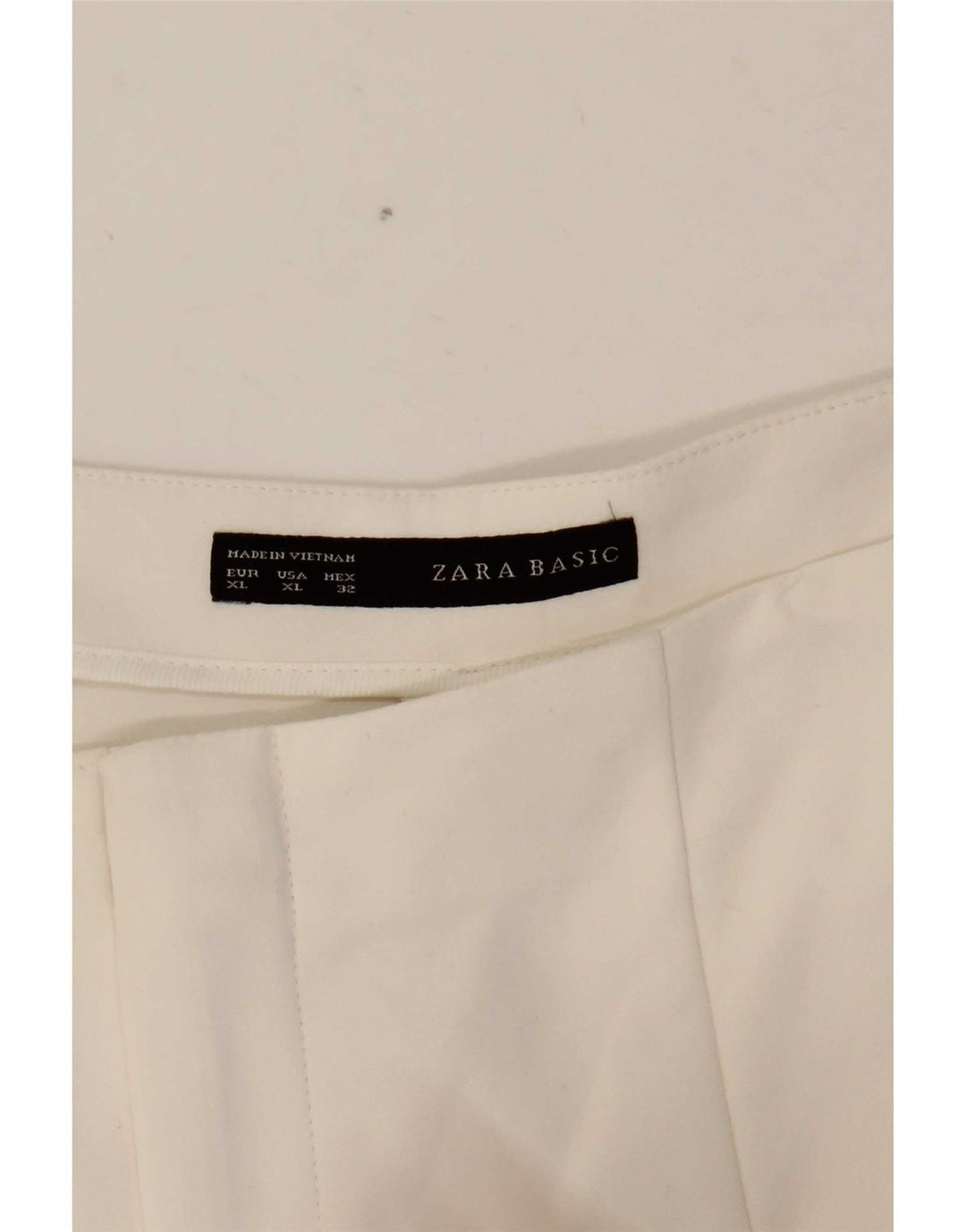 Spodnie damskie Zara Bootcut XL W32 L32 białe
