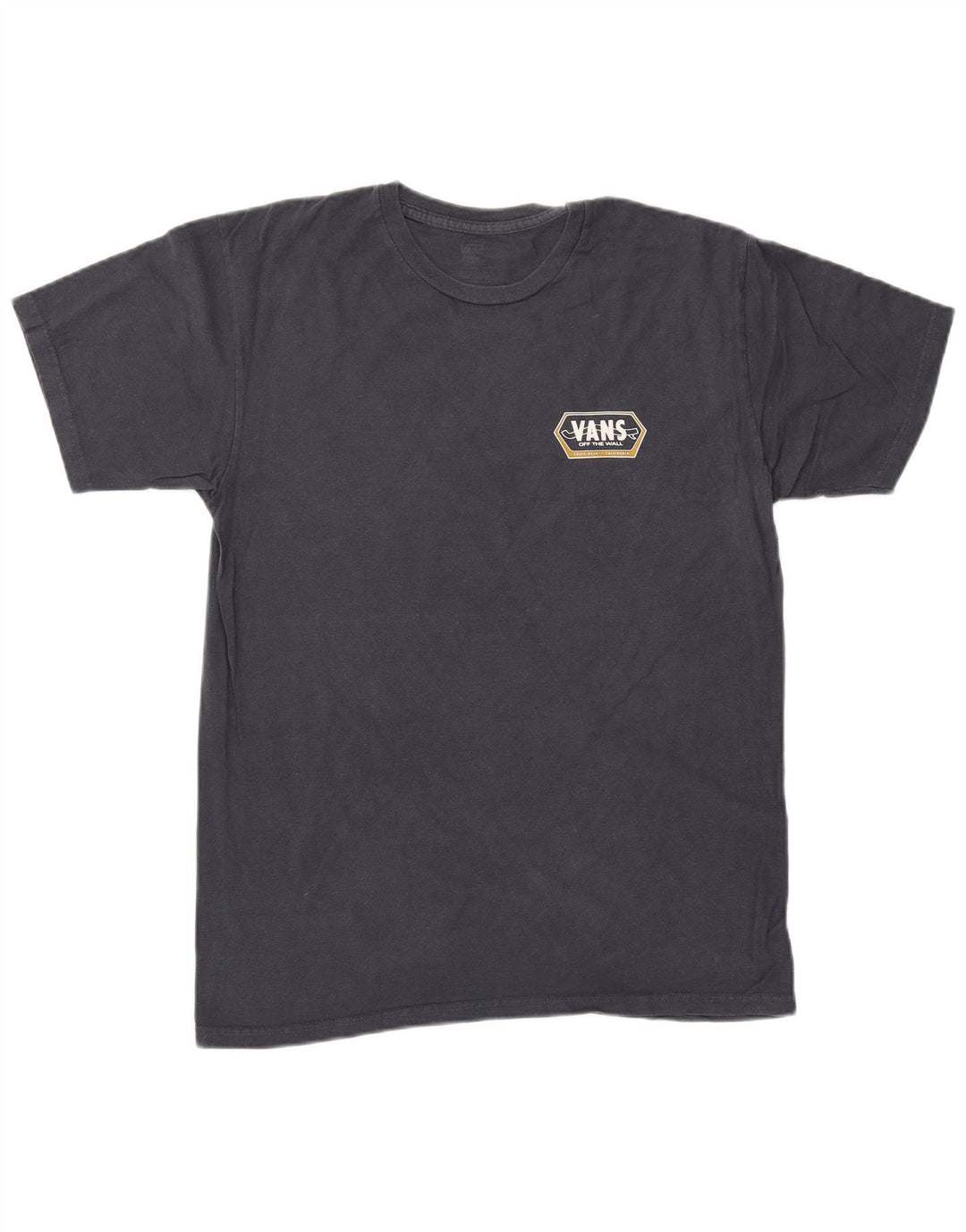 Męski T-shirt z grafiką VANS, średni granatowy