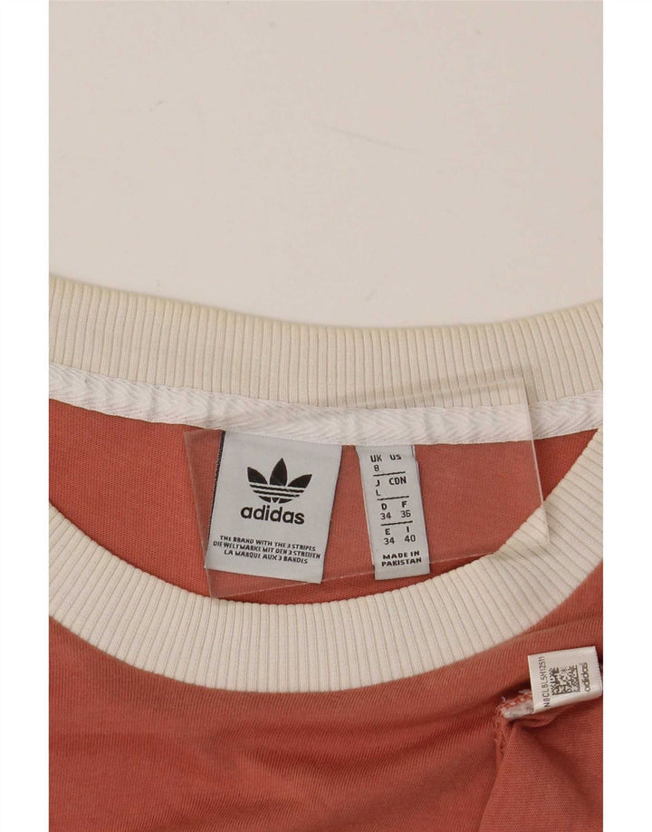 Damska koszulka Adidas Top UK 8 Mały różowy