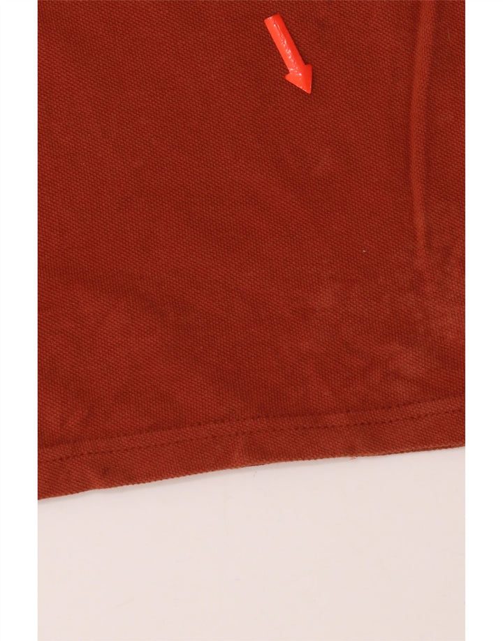 Męska koszulka polo Lyle & Scott XL, pomarańczowa, bawełniana