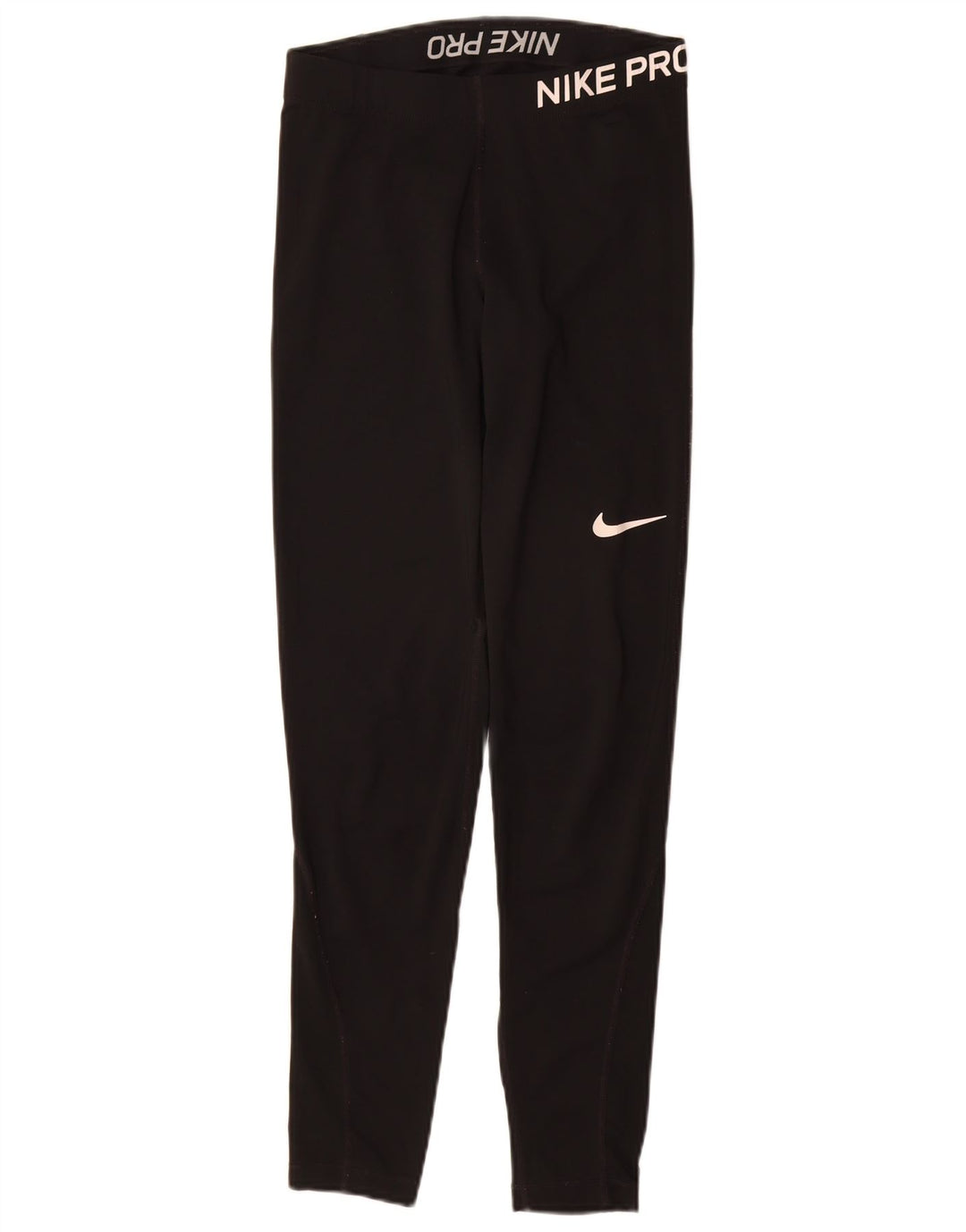 Damskie legginsy Nike Dri Fit Graphic UK 10, małe, czarne, poliestrowe