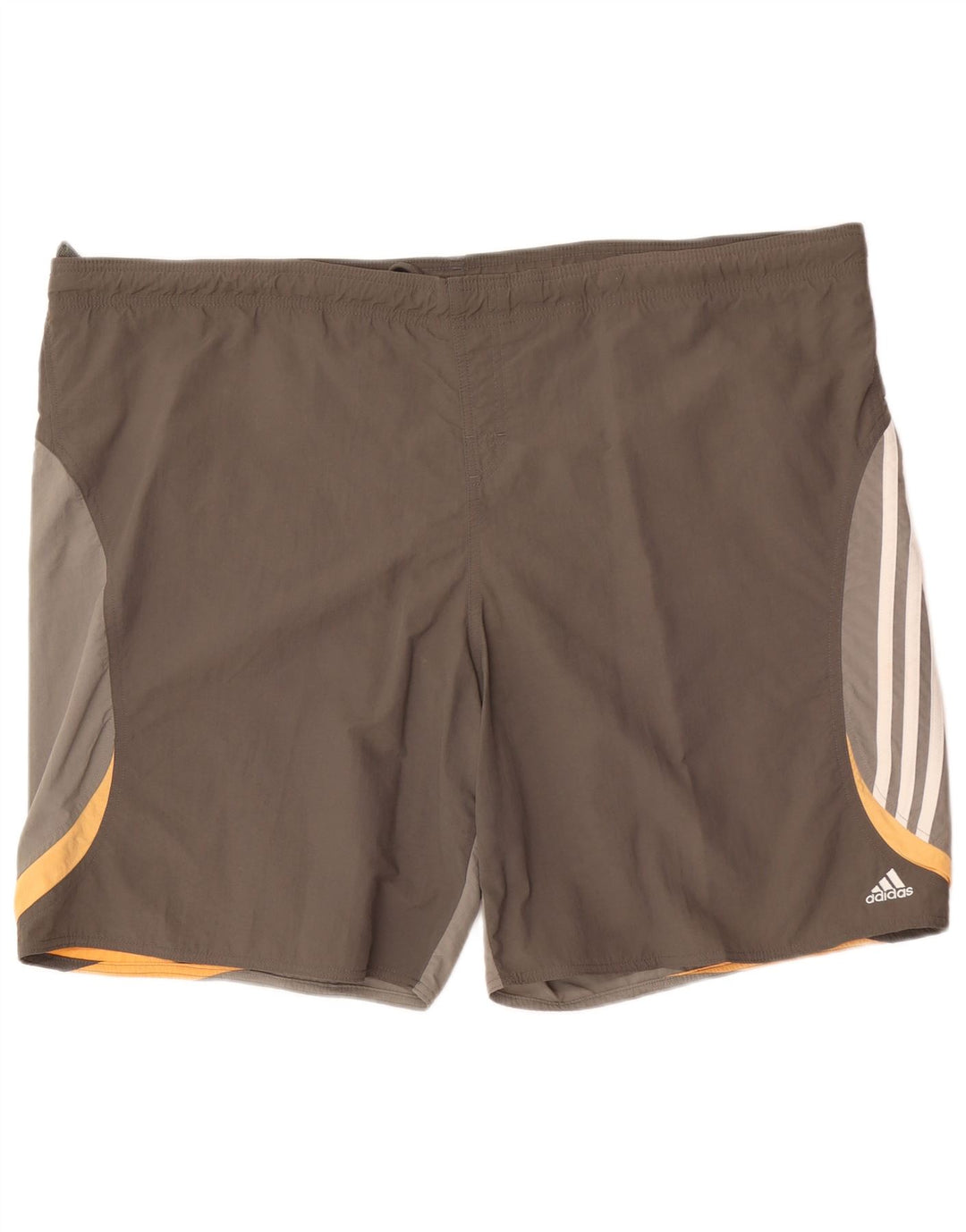 Męskie spodenki kąpielowe Adidas 2XL Szary nylon z blokami kolorów