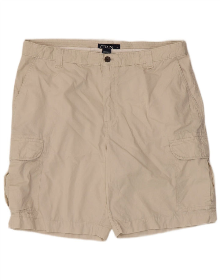 Męskie spodenki cargo Chaps W38 XL beżowa bawełna