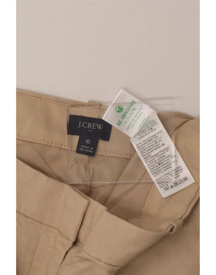 Damskie spodenki Chino J. CREW US 6 Medium W28, beżowa bawełna