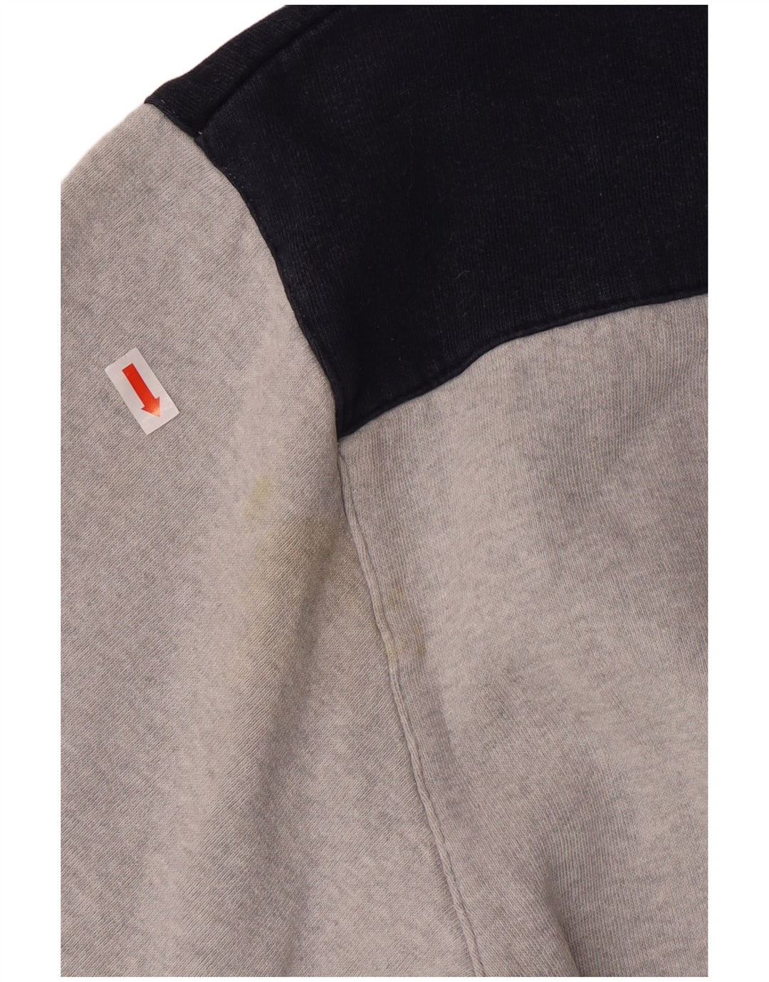 Męska bluza Adidas z grafiką, duża, szara, z blokami kolorów