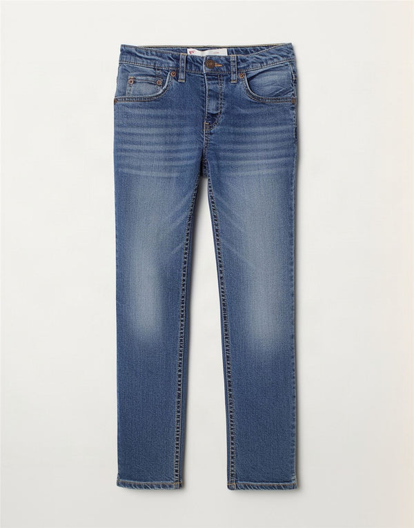 Levi's Boys 511 Slim Jeans 7-8 lat W22 L23 Niebieska bawełna