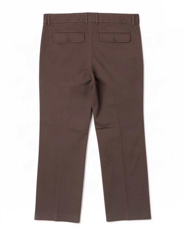 Spodnie Chino Eddie Bauer Blakely Fit US 16 2XL W36 L28 Szara bawełna