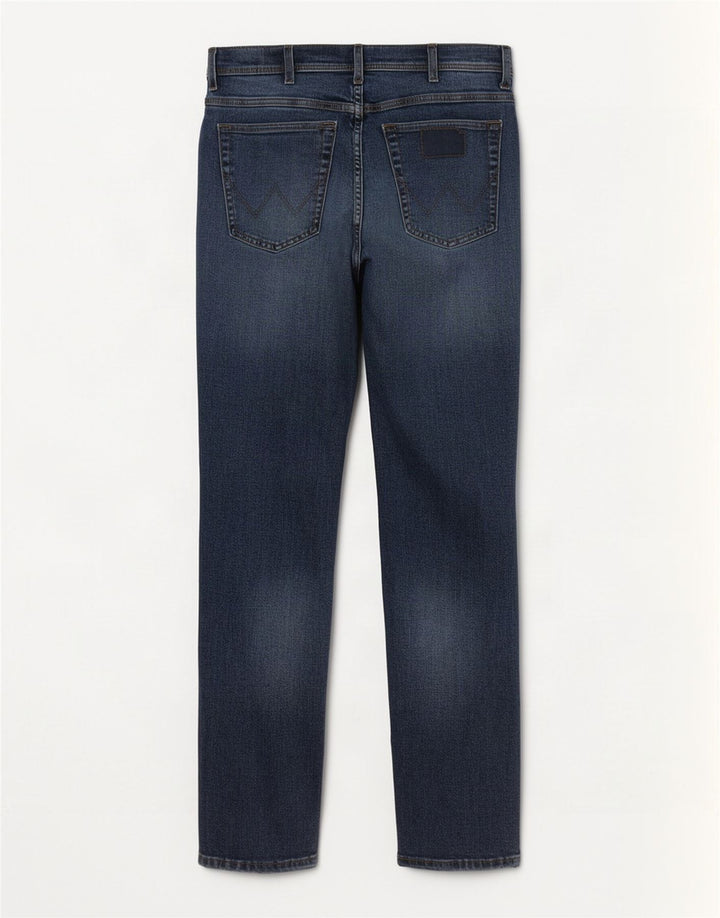 Męskie jeansy Wrangler Texas Straight W38 L32 Niebieskie, bawełniane