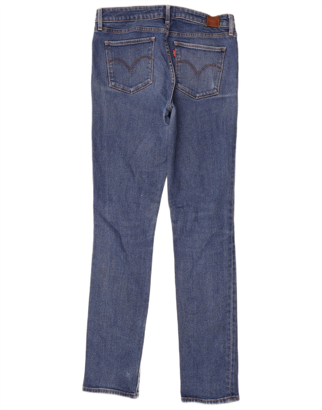 Damskie jeansy Levi's 712 Slim W29 L32 Niebieskie bawełniane
