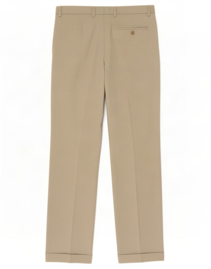 Męskie spodnie casual Marks & Spencer W32 L31 Zielony poliester