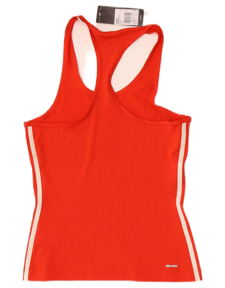 Damska kamizelka Adidas Climalite Top UK 4/6 XS Czerwony Poliester