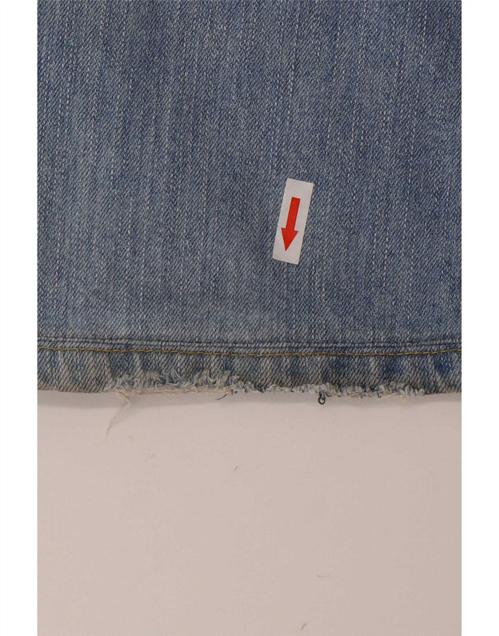 Vintage damskie dżinsy Bootcut W32 L28 niebieska bawełna