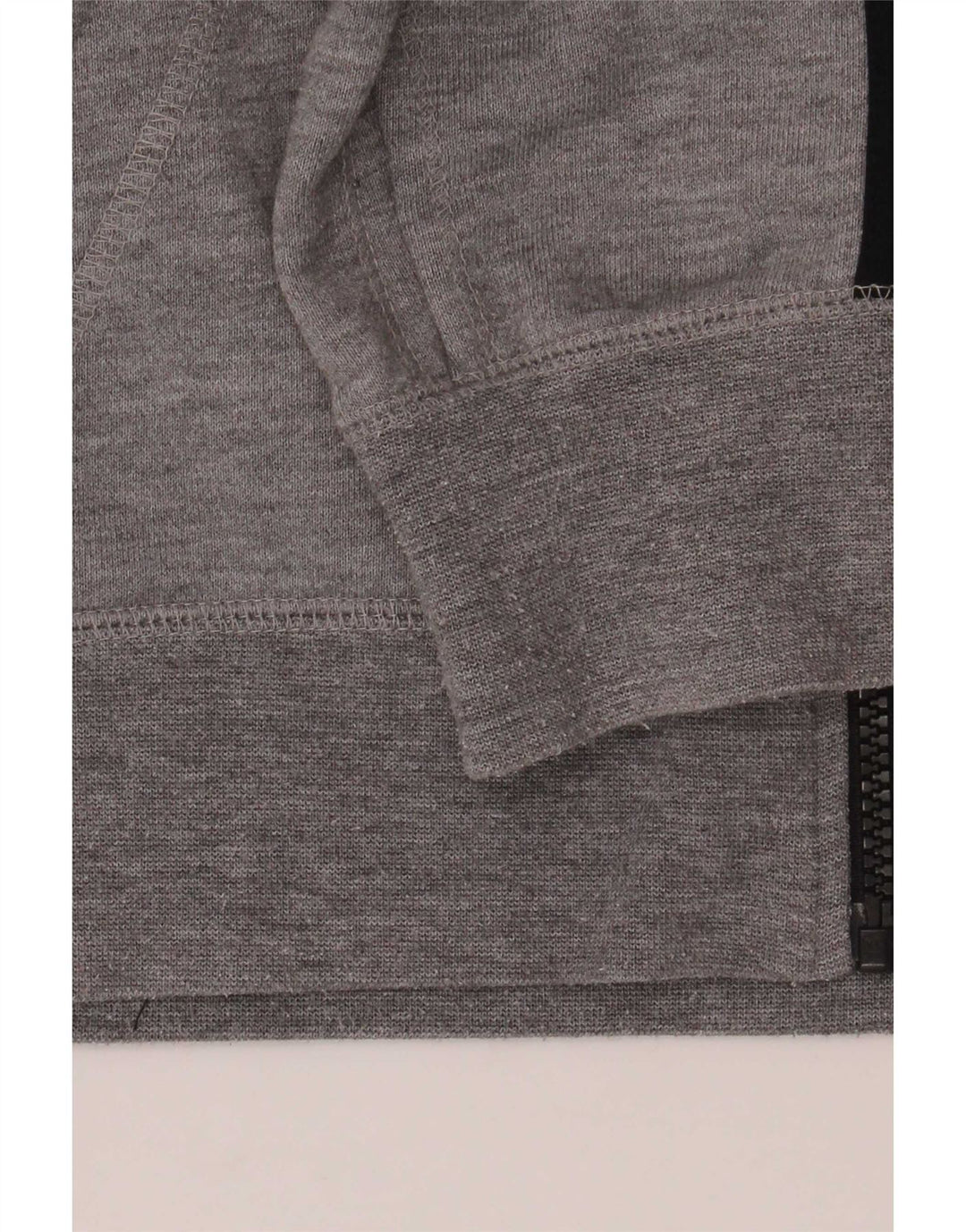 Adidas Męski sweter z kapturem Climalite Zip, mały, szary, nakrapiany poliester