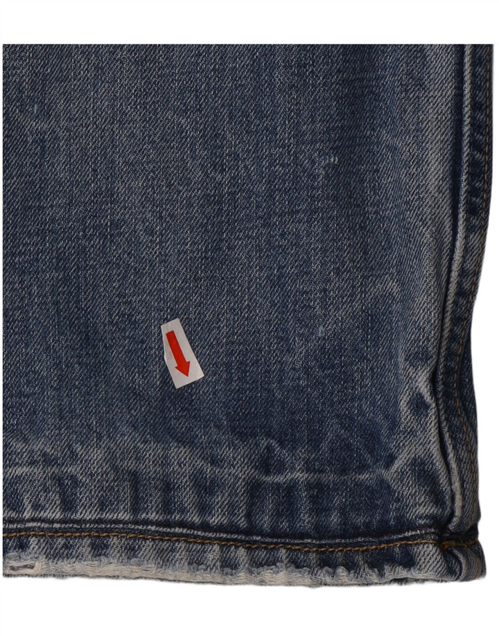 DIESEL Mens Larkee Straight Jeans W31 L34  Blue Cotton